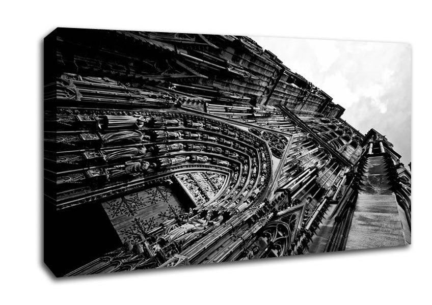 Notre Dame Barcelona Canvas Wall Art