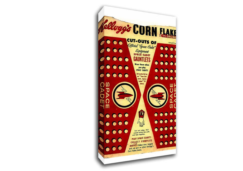 Kelloggs Corn Flakes Canvas Wall Art