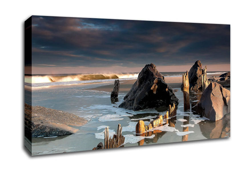 Monmouth Beach New Jersey United States Canvas Wall Art