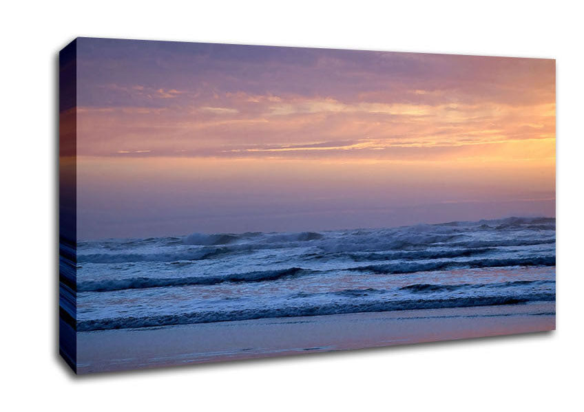 Morning Waves Canvas Wall Art