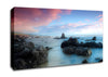 Pink Clouds Over The Morning Ocean Canvas Wall Art