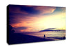Lovers Beach Promenade Canvas Wall Art