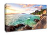 La Digue Beach Seychelles Canvas Wall Art