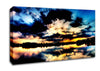 Blue Ocean Cloud Formation Canvas Wall Art
