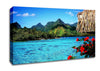 Paradise Island Bay Canvas Wall Art