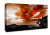 Lava Sky Mountains Canvas Wall Art