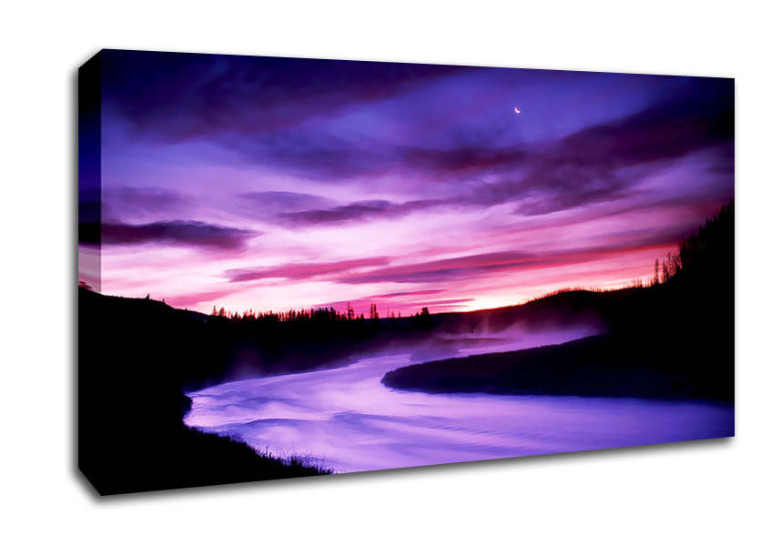 Mystical River Canvas Wall Art