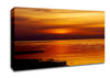 Calming Lake Sunset Canvas Wall Art