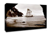 Oceans Gateway Chocolate Canvas Wall Art