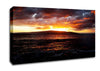 Movement Of The Ocean Sun Canvas Wall Art