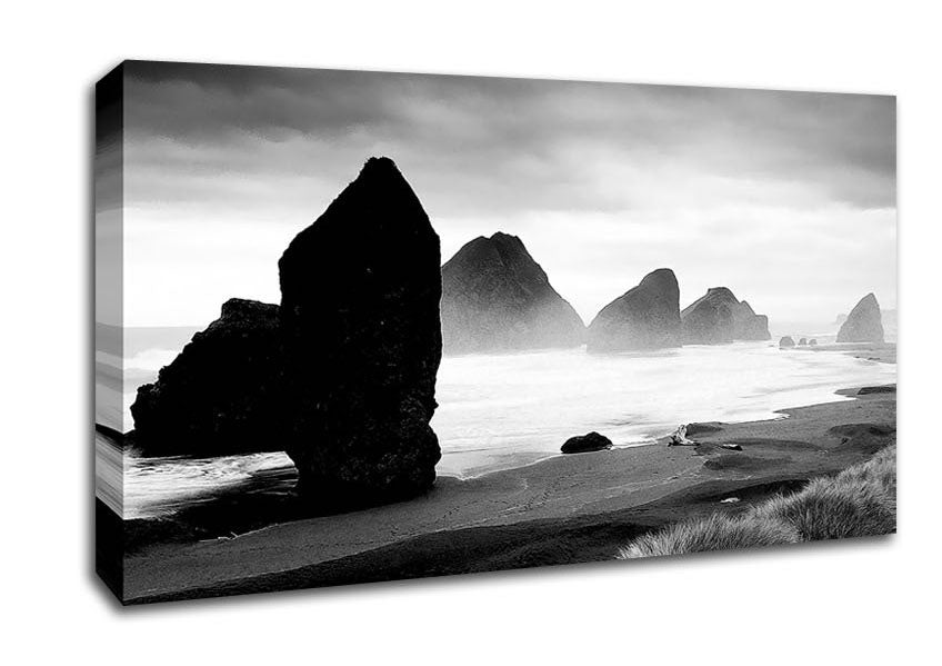 Oceans Architect B n W Canvas Wall Art