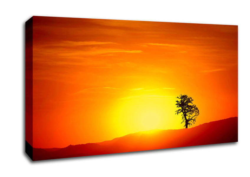 As The Sun Sets Canvas Wall Art