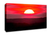 Pink Sunset Glaze Canvas Wall Art