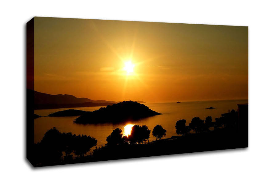Ksamil Canvas Wall Art