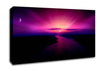 Morning Purple Sunrise Canvas Wall Art