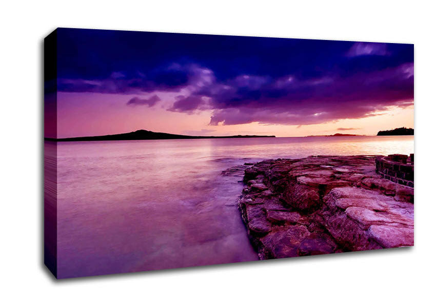 Perfect Harbour Canvas Wall Art