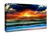 Ocean Skies After The Storm Canvas Wall Art