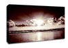 Mauve Ocean Sunrise Canvas Wall Art