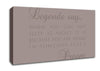 Legends Say Dream Beige Canvas Wall Art