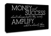 Motivational Quote Will Smith Money And Success Canvas Wall Art