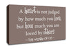 Movie Quote Wizard Of Oz A Heart Is Not Judged Beige Canvas Wall Art