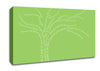 Love Quote The Love Tree Lime Green Canvas Wall Art