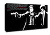 Movie Quote Dogs The Path Canvas Wall Art