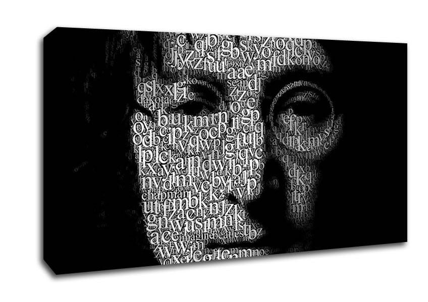 Music Quote John Lennon Words Canvas Wall Art