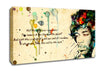 Music Quote Jimi Hendrix The Wind Canvas Wall Art
