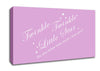 Nursery Quote Twinkle Twinkle Little Star 2 Pink Canvas Wall Art