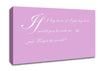 Music Quote If I Lay Here If I Just Snow Patrol 2 Pink Canvas Wall Art
