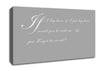 Music Quote If I Lay Here If I Just Snow Patrol 2 Grey White Canvas Wall Art