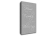 Home Quote Having Someplace To Go Is Home Grey White Canvas Wall Art