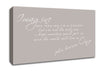 Music Quote Imagine John Lennon Beige Canvas Wall Art