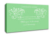 Music Quote I Could Stay Awake Aerosmith Green Canvas Wall Art