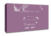 Once Upon A Time Your Name Dusty Pink Canvas Wall Art