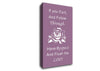 Bathroom Quote If You Fart Dusty Pink Canvas Wall Art