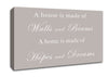 Home Quote Walls n Beams Hopes n Dreams Beige Canvas Wall Art