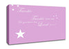 Nursery Quote Twinkle Twinkle Little Star 1 Pink Canvas Wall Art