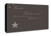 Nursery Quote Twinkle Twinkle Little Star 1 Chocolate Canvas Wall Art