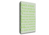 Home Quote Heaven Is On Earth Lime Green Canvas Wall Art
