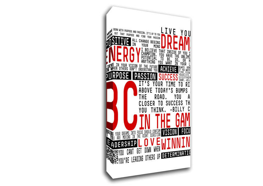 Motivational Quote Live Your Dreams Canvas Wall Art