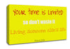 Motivational Quote Steve Jobs-Quote1 Canvas Wall Art