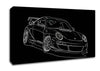 Porsche Gt3 Canvas Wall Art
