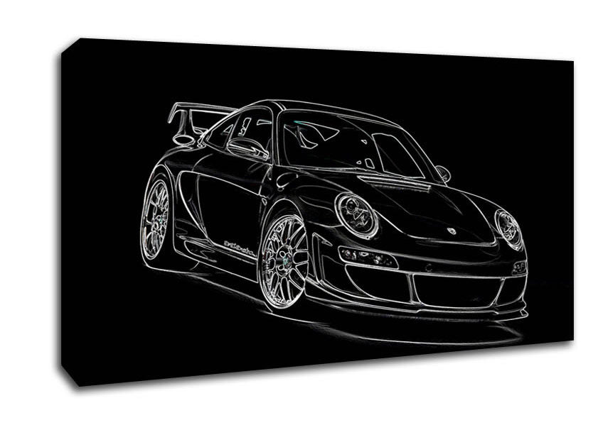 Porsche Gt3 Canvas Wall Art