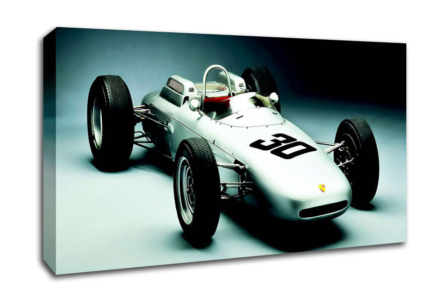 Porsche Formula One Number 30 Canvas Wall Art