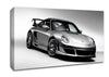 Porsche 911 Silver Canvas Wall Art