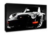 Porsche 911 Black Canvas Wall Art