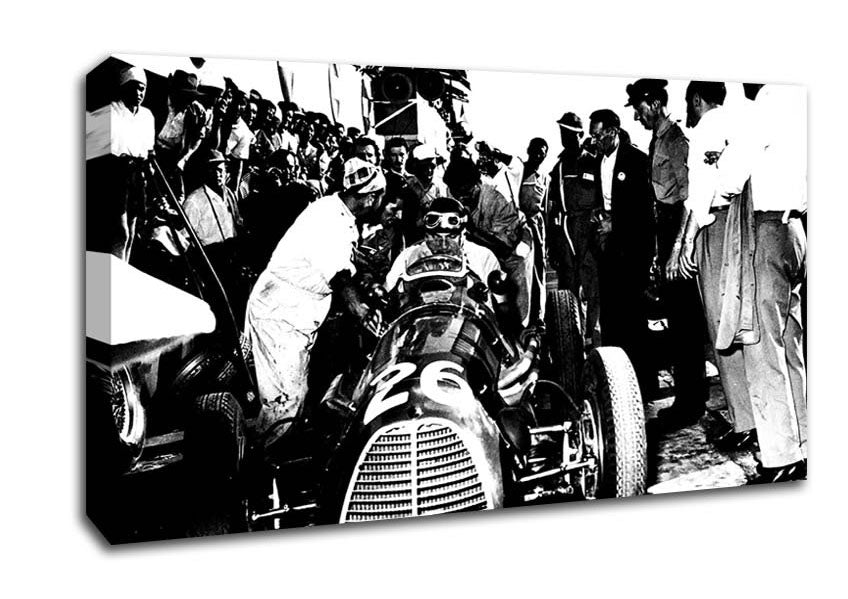 Number 26 In The Pit Stops Canvas Wall Art