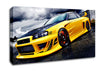 Nissan Skyline Yellow Canvas Wall Art